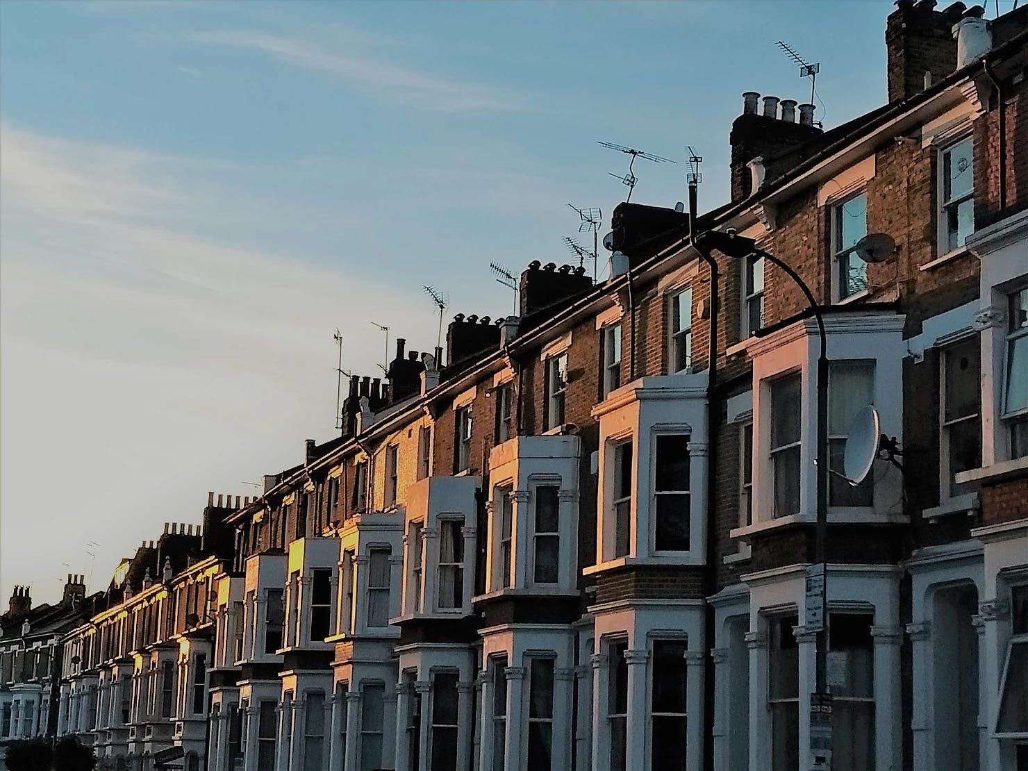 Victorian terrace in London surveyed for L&Q